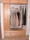Garderobe in Ahorn