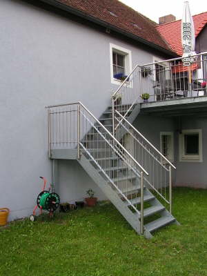 Stahlbalkon verzinkt