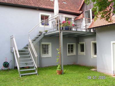 Stahlbalkon verzinkt