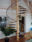 Wendeltreppe in Ahorn